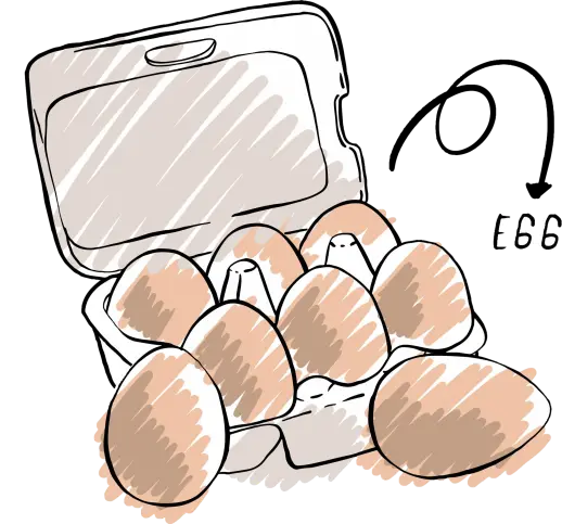 Wholesale egg distributor